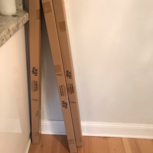 Wild Sage Bath Wild Sage Gemma Towel Ladder In Silver Poshmark